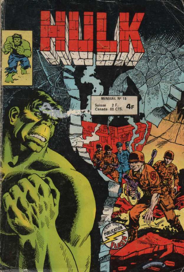 Une Couverture de la Srie Hulk Comics